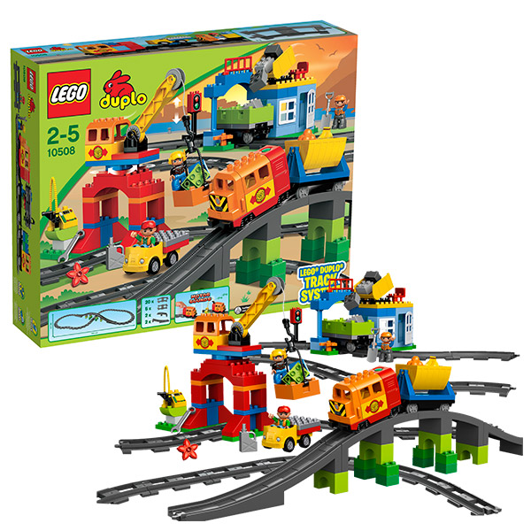 Lego Duplo 10508 Конструктор Лего Дупло Большой поезд